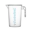 Thickened Pp Plastic Measuring Cup with Handle Transparent Graduated Cup Beaker Milliliter Cup Measuring Cup