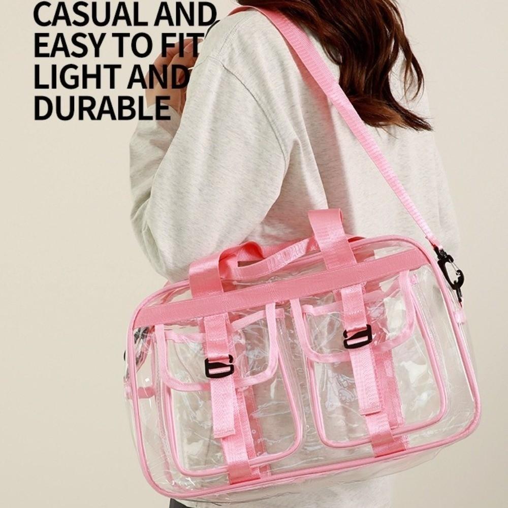 Waterproof Washing Storage Bag PVC Toiletries Handbag  Water-sprinkling Festival