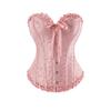 Vintage Retro Soudní Styl Šněrovací Stahovací Přiléhavý Korzet Bustier Tvarující Top Pro Ženy