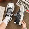Fashion Men's Platform Sneakers 2025 Autumn New Mesh Breathable Non Slip Running Shoes Comfortable Fashion Height Increase Casual Shoes