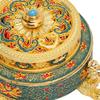 Trinket Incense   with Lid Handcraft Antique Polished Process for Decoration Meditation Room
