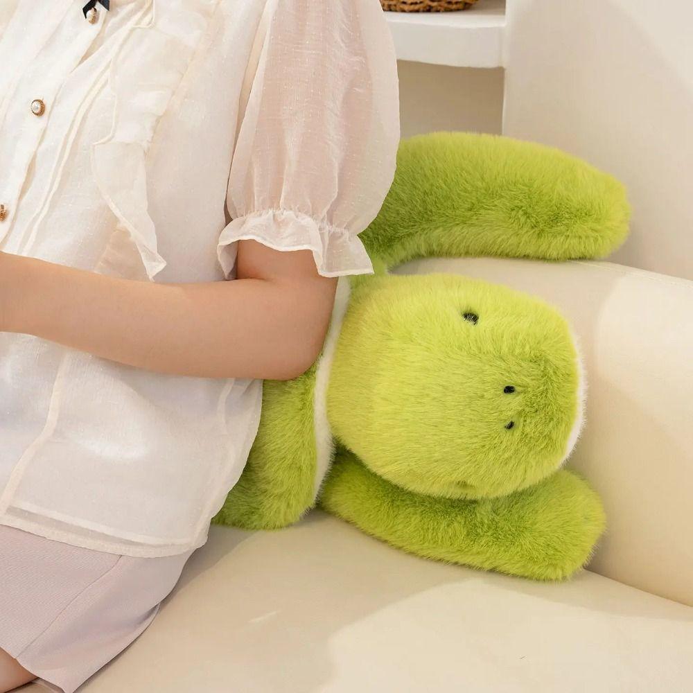 Collection Animal Sea Turtle Pillow Fluffy Turtle Animal Doll Sea Tortoise Plush Toys Car Decor