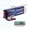 SIGP 2S 7.4V LiPo 6100mAh 70C Hard Case with Dean T Plug for RC Car Truck Boat Vehicle Tank Buggy Racing Hobby