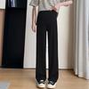 11 #maternity straight-leg pants elastic and non-fading summer loose casual and thin outer wear vertical strip ice silk wide-leg pants