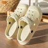 Beach Baotou Hole Shoes Women's Summer Outdoor Non-slip Wear-resistant Cool Slippers Women's Indoor Home Couple Slippers Men