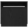 Nesting Tables Black Oak Effect 100 X 48 X 40 Cm Engineered Wood