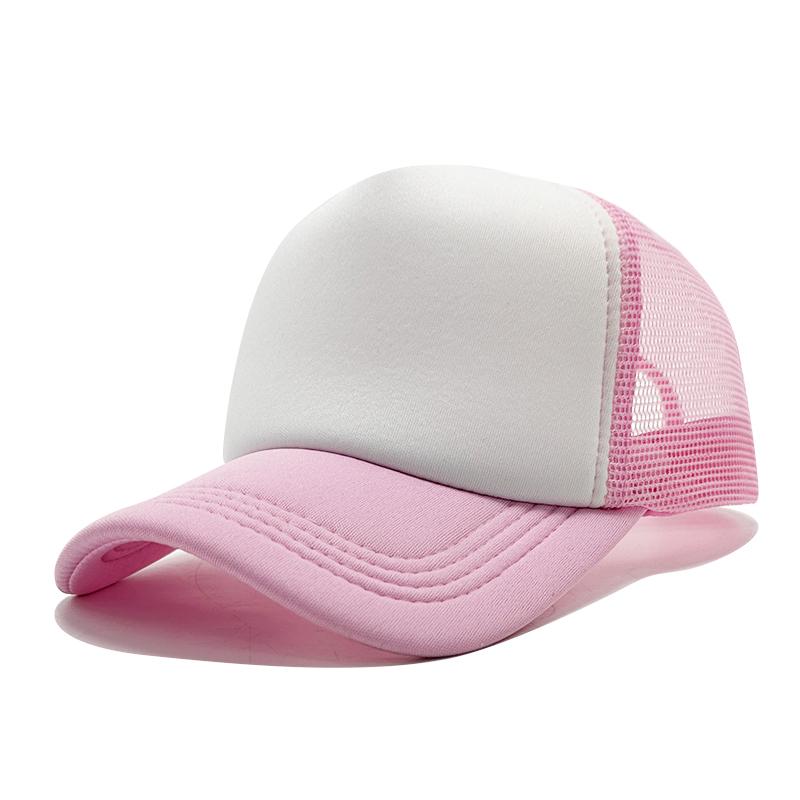 Wholesale High Quality Custom 3D Embroidery Sublimation Print 5-Panel Trucker Mesh Cap  Baseball Gorras Blank Foam Trucker Hat
