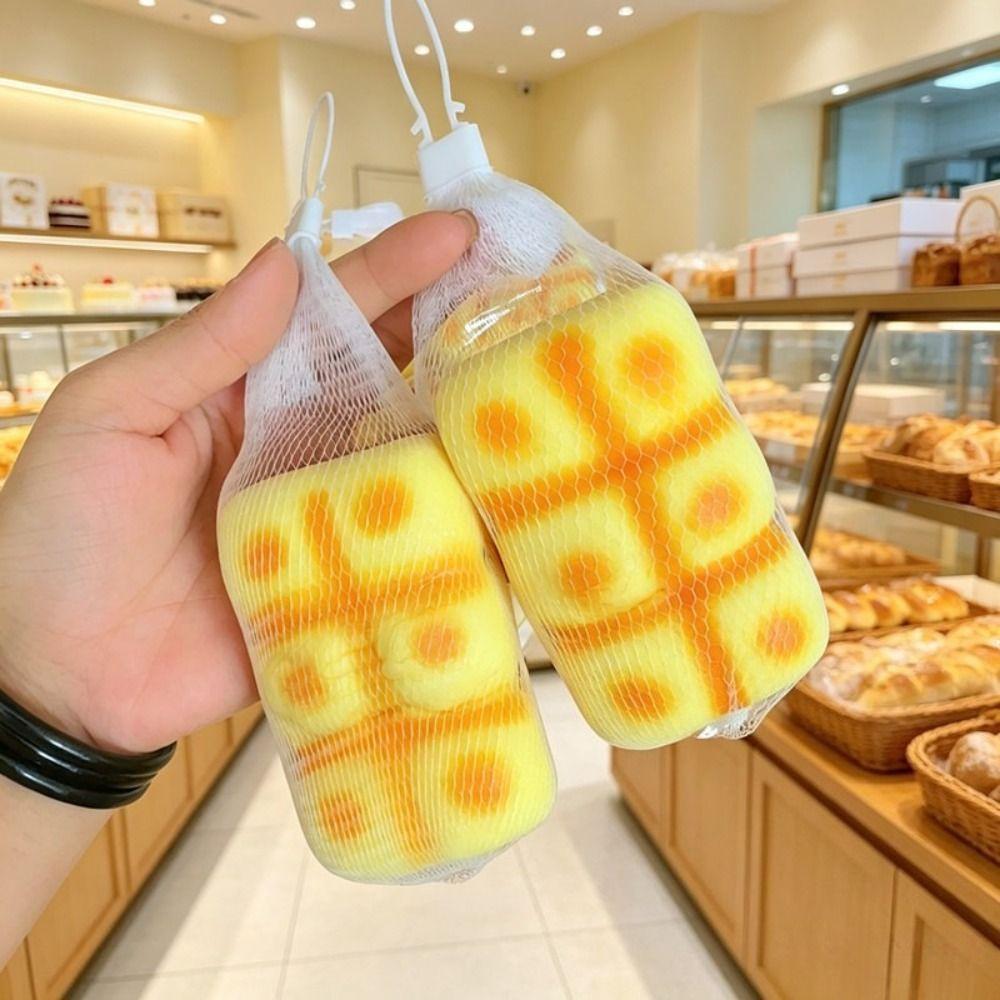 Release Hand Abdominal Muscles Bread Squeezing Toy Relax Gift Slow Rebound Vent Toy for Adult