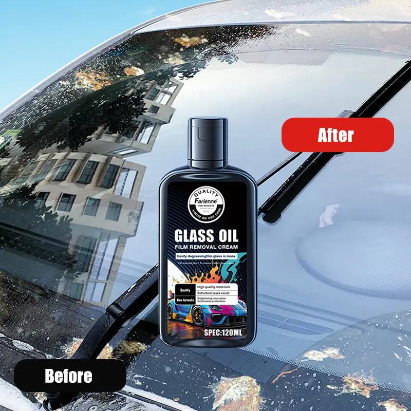 Glass oil film remover-easy to apply,long-lasting protection for car windows,rain and scratch resistant,suitable for heavy dirt