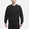 Nike Sweatshirts Men's Black Crew Neck Moderate Regular (Unisex) Sweatshirts DA2252 010