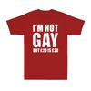 I'm Not Gay But £20 Is £20 Offensive Joke Retro Rude Funny Men's Cotton T-Shirt