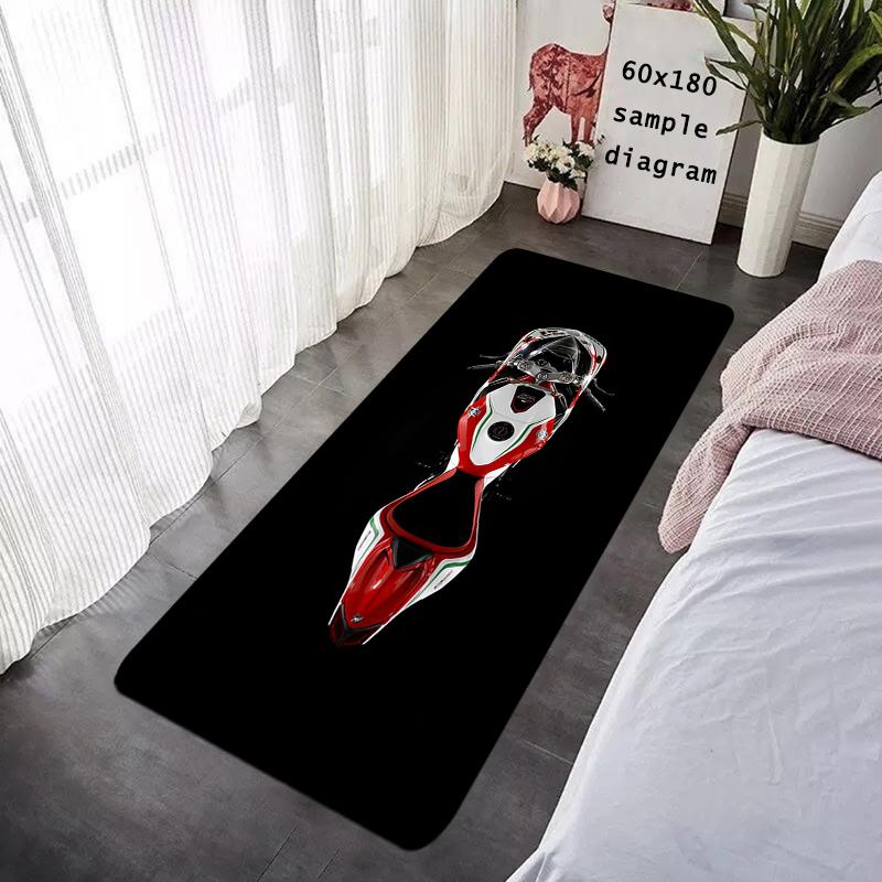 House Entrance Motorcycle Doormat MV Hallway Carpet Agusta Living Room Rugs Foot Carpets Bath Rug Floor Mats Non-slip Home Decor