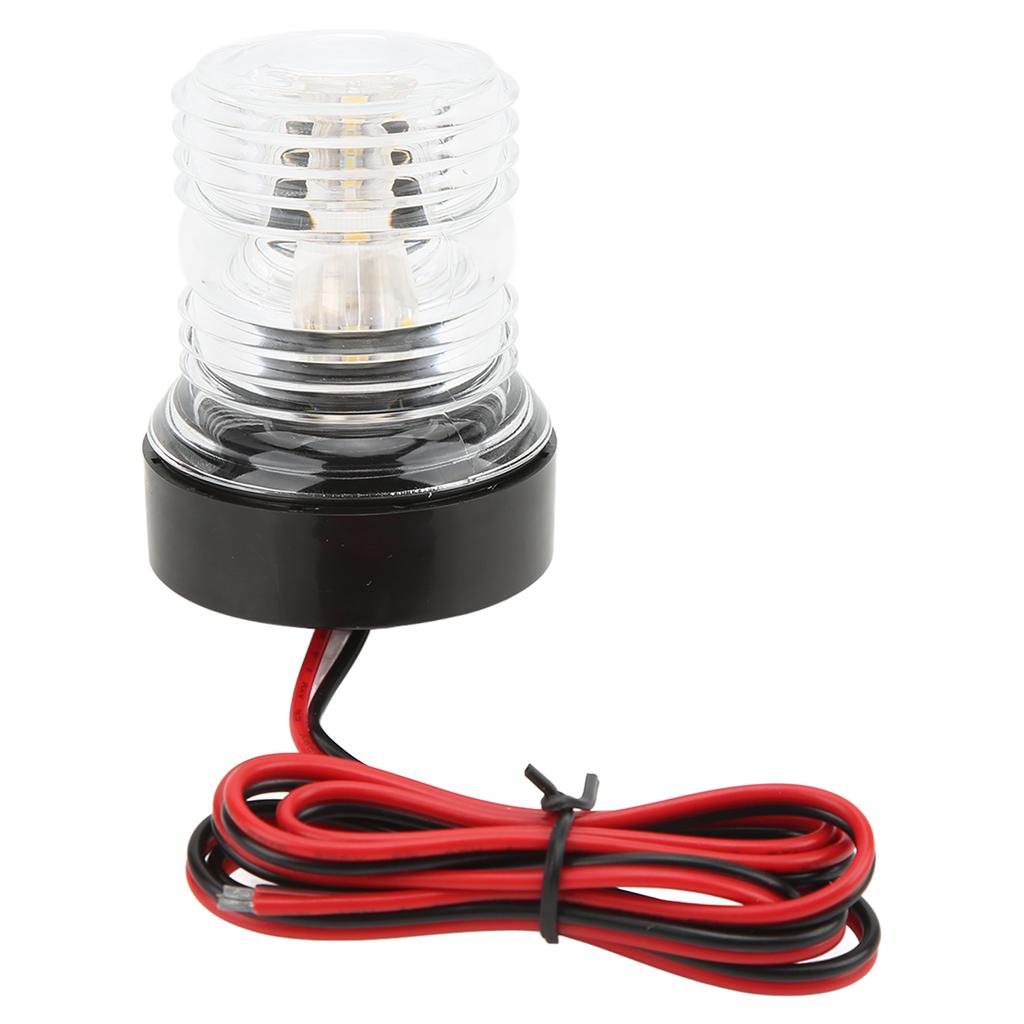 Yacht Signal Light 360 Degrees  Lighting White Light IP66 Protection LED Navigation Light DC 12V‑24V
