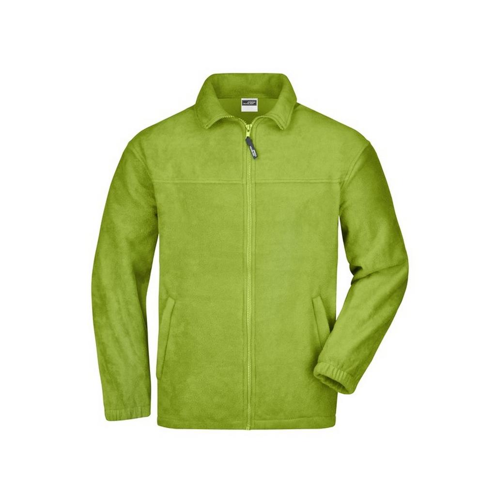 James and Nicholson Mens Full Zip Fleece Jacket