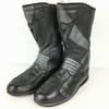 DAINESE Leder Motorradstiefel Größe 41 (Ca.. 25.526.0cm) Schwarzer Seitenreißverschluss Schienbein-/Knöchelschützer Fahrrad(GEBRAUCHT)