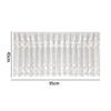 White Lace Half Curtain Cute Cherry Design Window Door Short Curtain Cabinet Wardrobe Furniture Dust-proof Curtain Sheer Voile