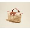 Ielgy Autumn Winter Lamb Bag Wool Bag All-Match One-Shoulder Messenger Dumpling Bag