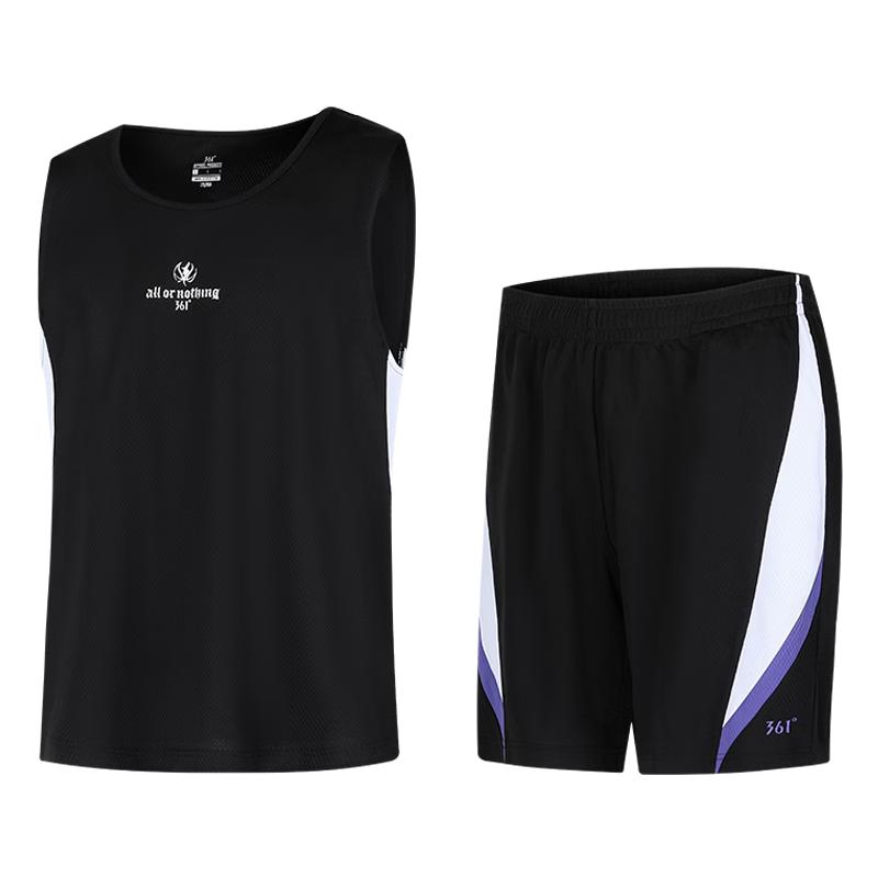 361° Men s Quick-Dry Sleeveless Sports Vest & Shorts Set L