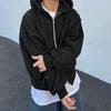 Full Zip Up Hoodie Sweatshirt with Drawstring Hood and Kangaroo Pockets for Men and Women Unisex Comfortable Fit Casual Outerwear for Everyday Wear