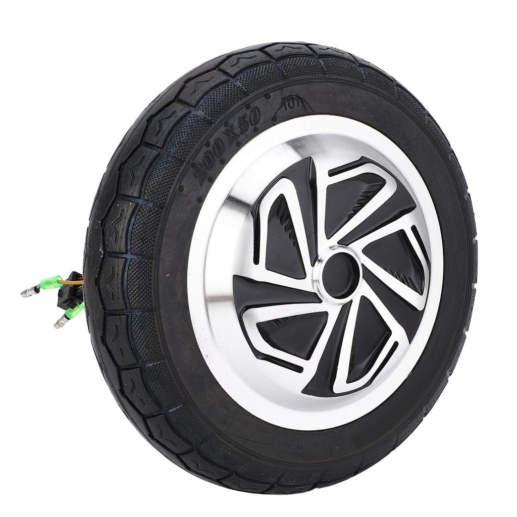 8 Inch 36V 350W Electric Scooter Conversion Kit with Wheel Hub Motor Brushless Controller Thumb Throttle Speed Control