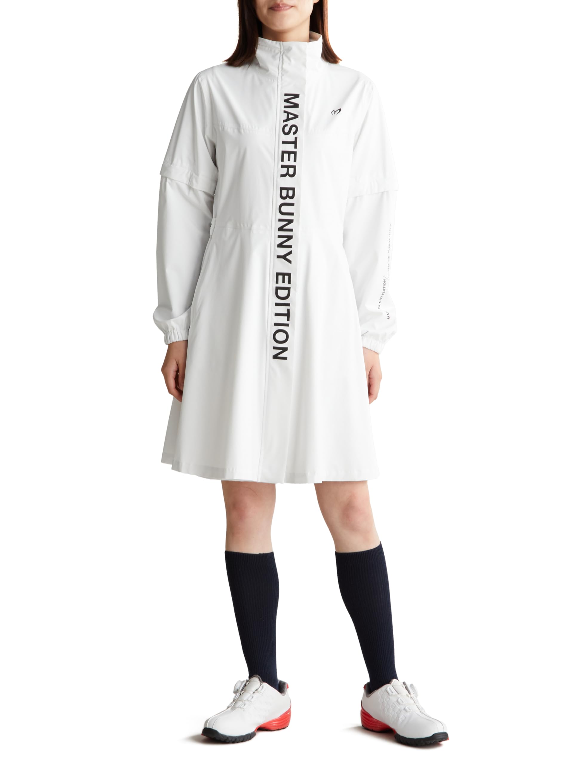 

Continuing standard product rainwear dress water sleeves Golf rain gear 1 [Master Bunny] Women s (water resistant, repellent, removable) / /