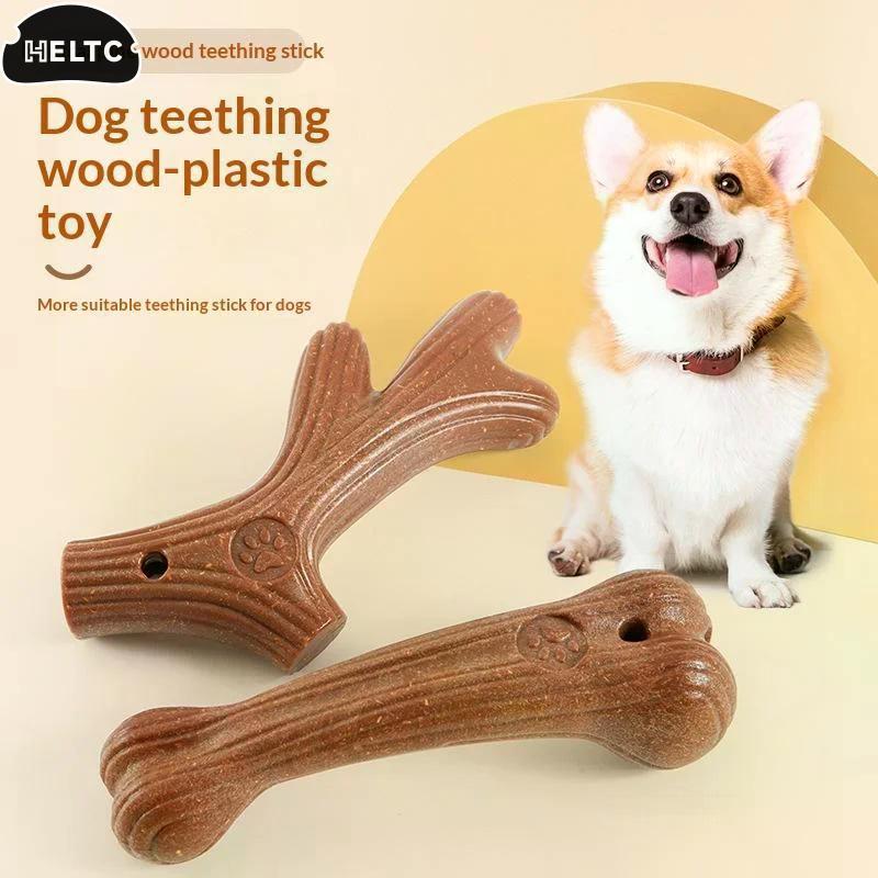 Dog ChewMolarToyPet Teeth Grinding Toy Dog Interactive Bone Training Toy Bamboo Cleaning Teeth Fixing Wear Resistant Pet Product