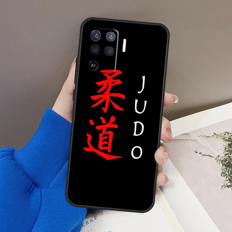 Japanese Martial Arts Judo Case For Oppo A77 A57 A17 A60 A80 A40 A74 A54 A94 A78 A98 A18 A38 A58 A96 A76 A16 A15 A5 Pro