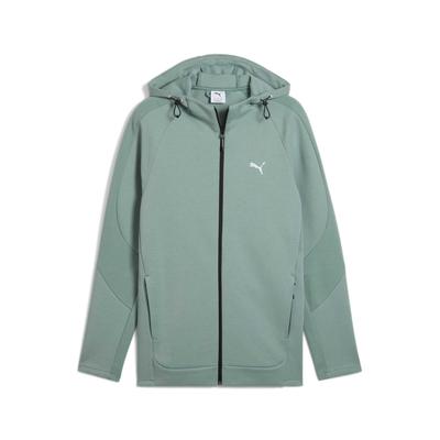 Hooded Logo Quick-Dry Long Sleeve Jacket Men Jacket Green 687586-30