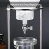 600ml Ice Dripper Coffee Maker Borosilicate Glass Iced Coffee Brewer Clear Drip Coffee Pot  Home