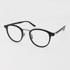 Japanische Brille Rundes Gestell Retro, Zhongjin Brille, Reintitan