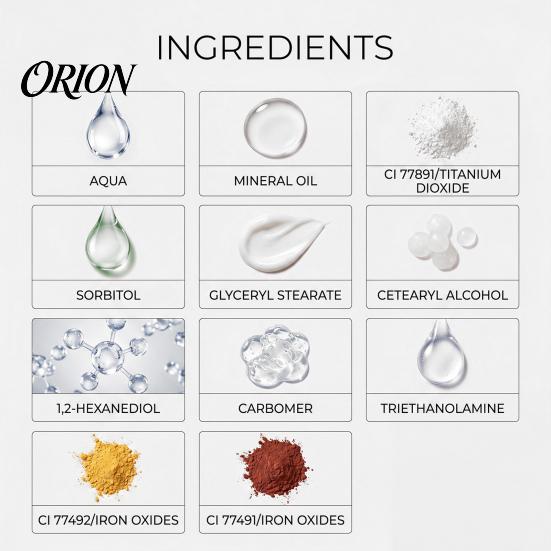 Natural CC Cream 40G Color Correcting Tinted Cream, Lightweight Buildable Coverage Hydrating Beauty Facial Skin Tone Balancing Moisturizing Face