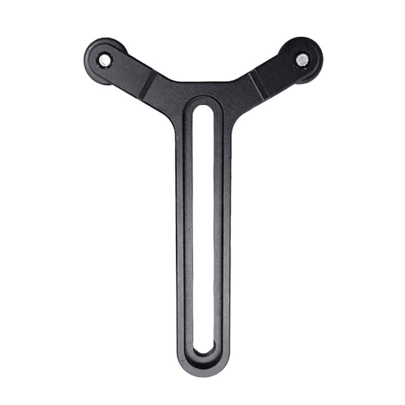Y Bracket Lens Support with Double Wheel Y Shaped Lens Support Bracket Vertical Frame Adjustable Lens Support
