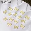 3D Jelly Bow Nail Art Decorations - Transparent and Versatile