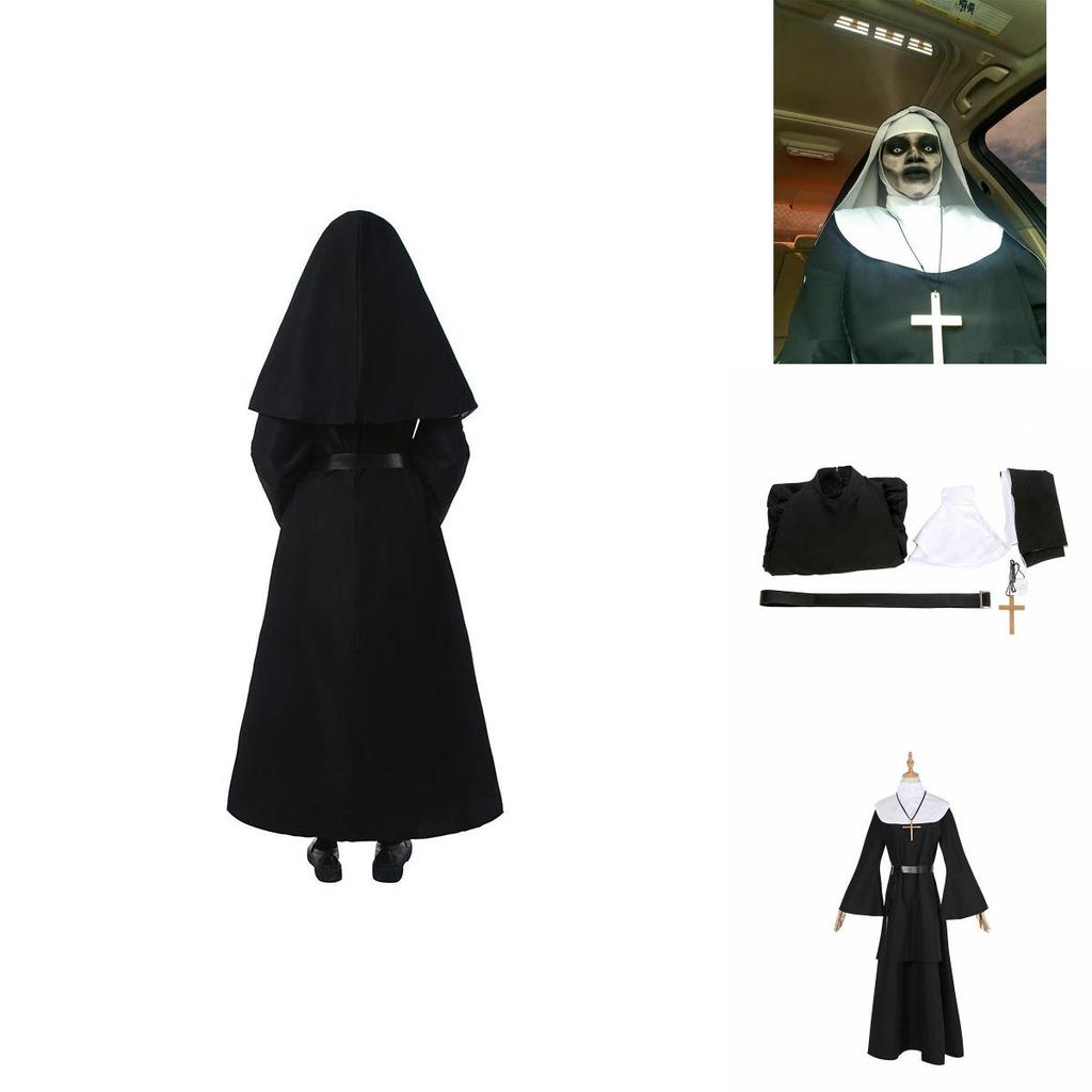 Costume da Enigmatica Monaca Valak da The Conjuring 2 per Spettracolose Celebrazioni di Halloween
