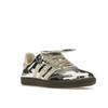 Wales Bonner X Adidas Samba Silver Metallic Unisex Sneakers Cream-White Grey-One IG8181