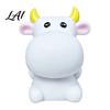 Soft Nursery Lamp for Baby Cute Animal Night Light Kids Rabbit Bear Deer Cat Dog Toddler Room Essentials Shape LED Bedside Lamp Glow Sleep