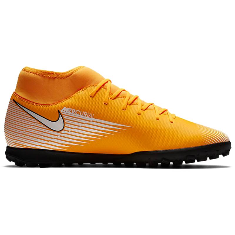 Nike Mercurial Superfly 7 Club TF Turf 'Black Yellow' Sneakers AT7980-801