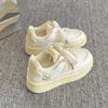 High-value Casual Board Shoes Women's New Platform White Shoes Trendy Versatile Niche Bread Shoes