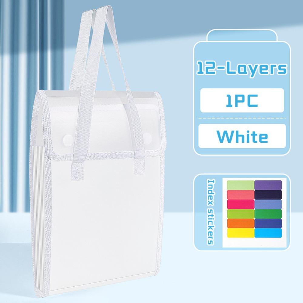 

12-слойная папка для файлов формата А4, портативная сумка для данных, профессиональная папка для хранения тестовых работ для школы, офиса