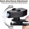 Clip-on LED Light Adjustable Brightness 2-Pack Universal for Glasses and Hats Reading Light