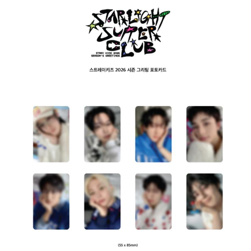 [Pre-order]  Stray Kids-2026 SEASON'S GREETINGS [STRAIGHT SUPPER CLUB](Online Benefit)