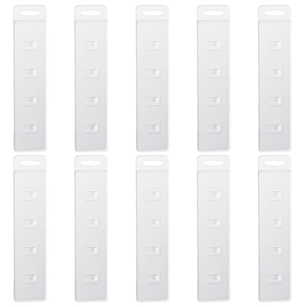 

Пластиковый держатель для бейджа Прозрачный полубоковой держатель для удостоверения личности Держатель для бейджа для офиса