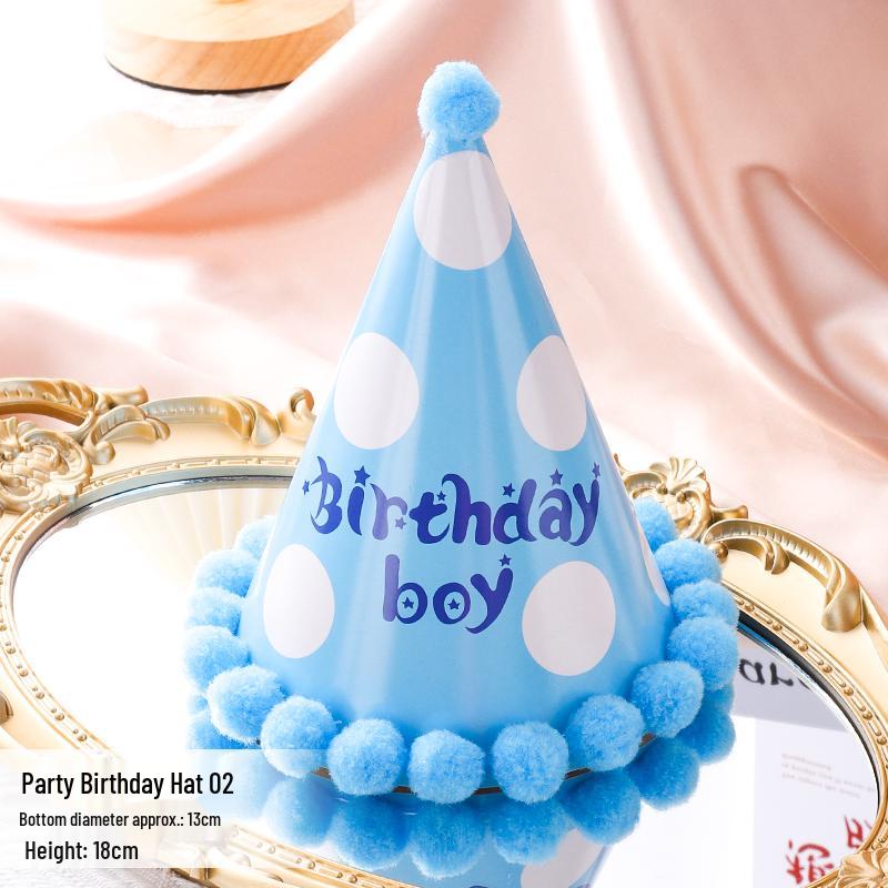Irisierendes Diamantperlen-Geburtstags-Stirnband & Hut Party-Accessoires