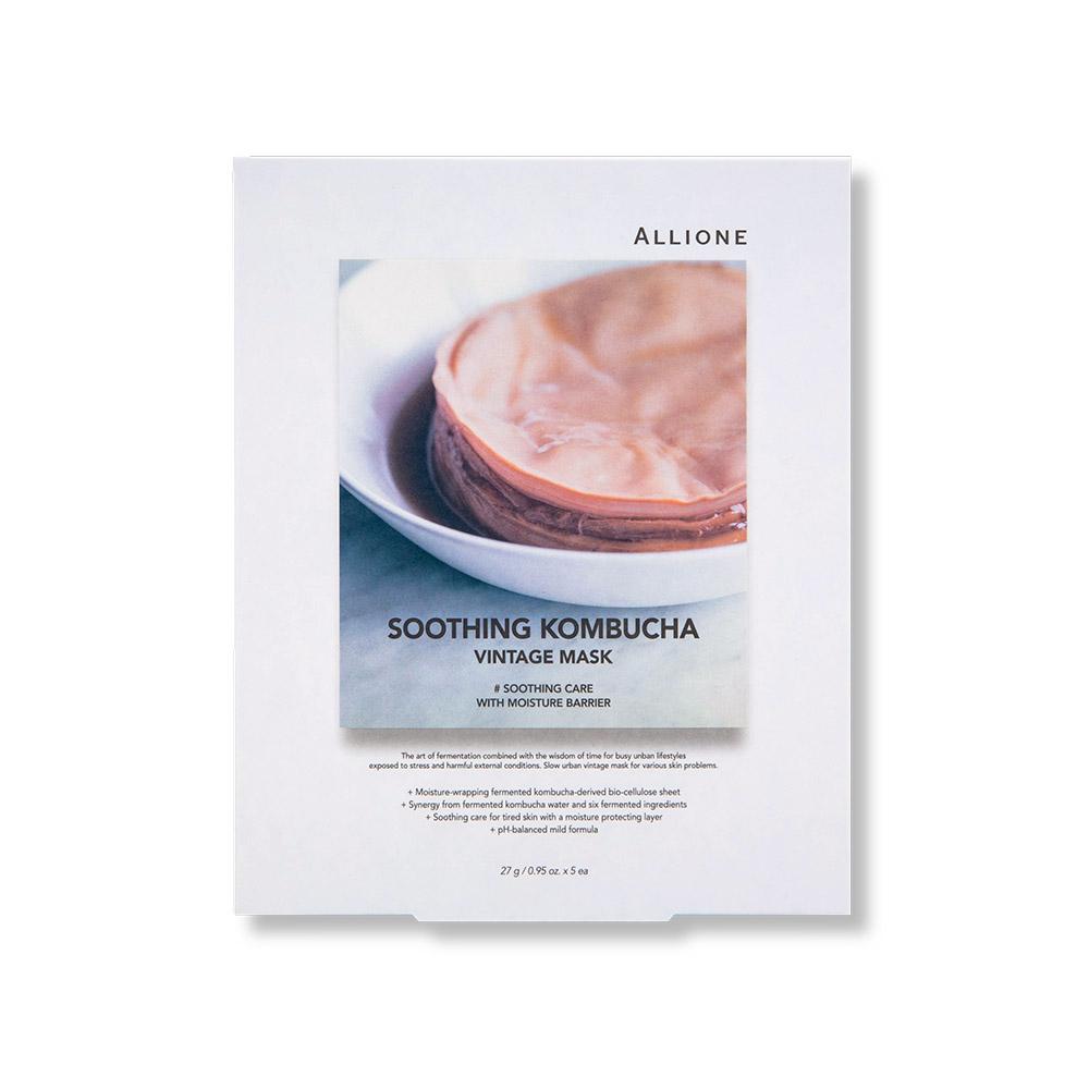 

[ALLIONE] Винтажная маска (Чайный гриб, 5шт.)