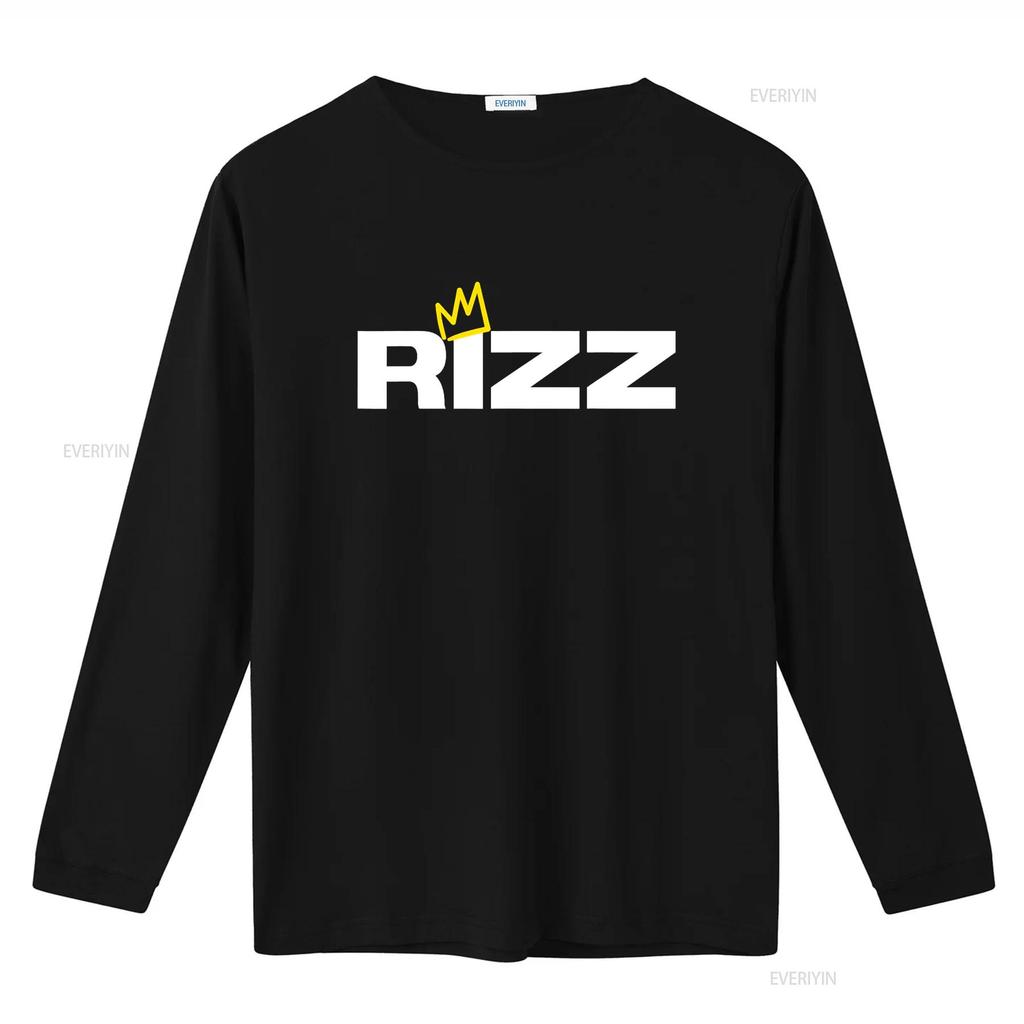 Rizz King or Queen T Shirt Vintage Washed Designer Clothes Breathable Graphic Stretched Fashion Versatile Casual Comfortable