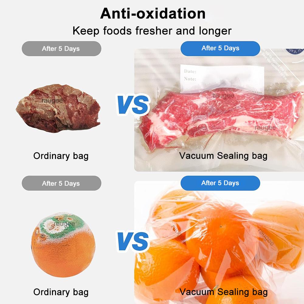Vacuum Bags Reusable Food Vacuum Packaging Bags Air Valve Food Storage Package Bags Food Meat Snacks Vacuum Compression Bags
