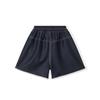 Mengtejiao Girls' Summer Lace Trim Faux Denim Shorts
