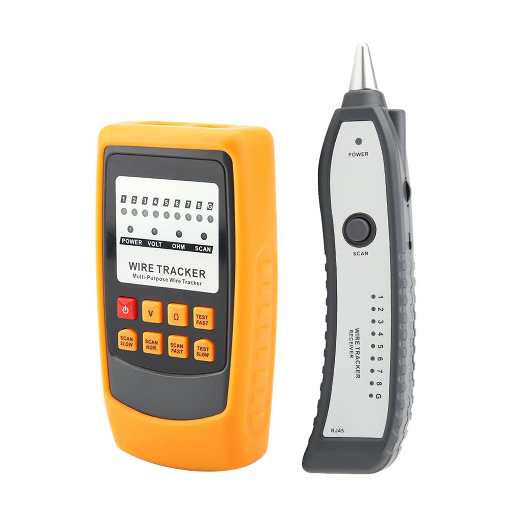 GM60 Handheld Rapid LAN Network Cable Tester Line Finder Wire Tracker Tool