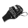 Small Black Oxford Cloth Tool Waist Bag for Woodworking and Electricians