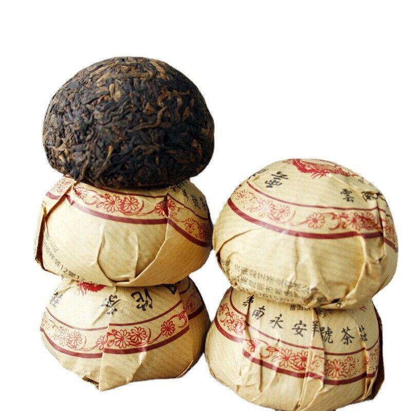 100г чай Юньнань Феникс Туоча Пуэр спелый чай Golden Bud Tuo листья черного чая — фото 5